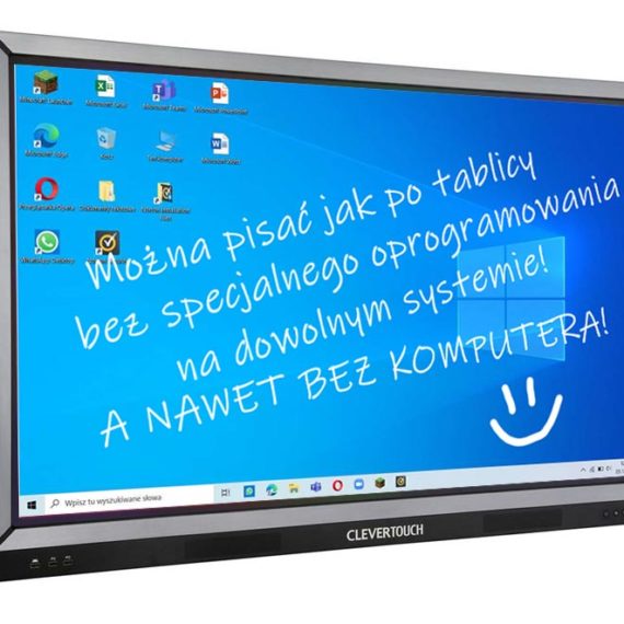 Ekran dotykowy Clevertouch 65″ V-series